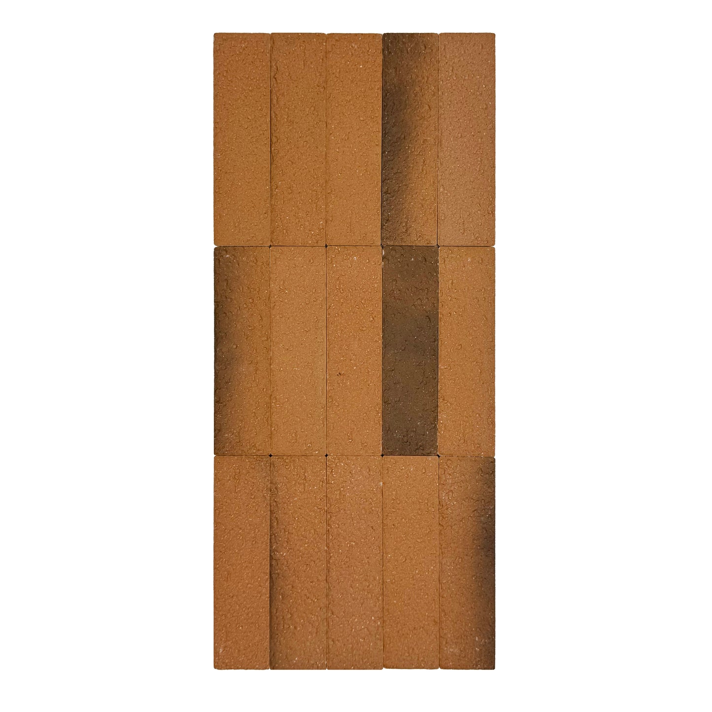 Florence Grace Tawny Brown Ceramic Artificial Tile