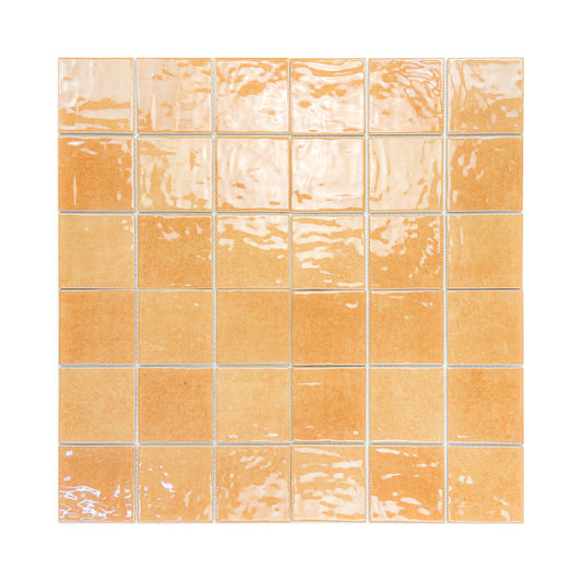 Burano Series Light Brown Natural Gradient Porcelain Mosaic