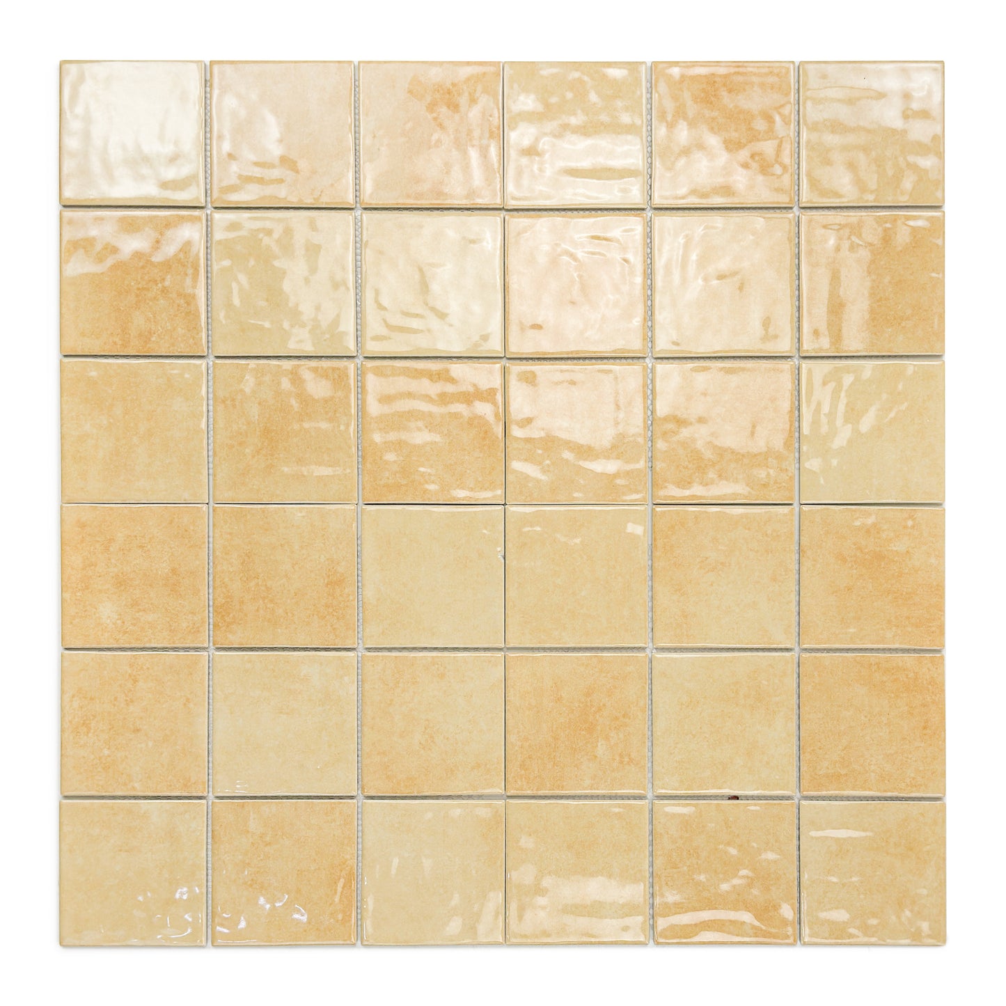 Burano Series Boutique Beige Natural Gradient Porcelain Mosaic