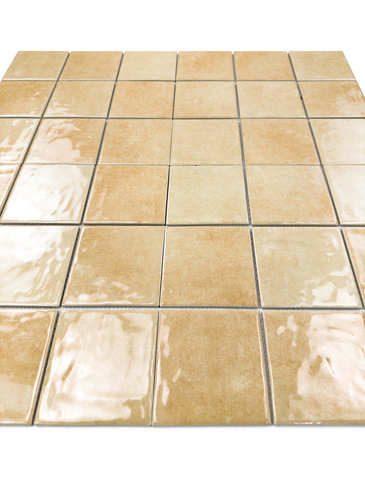 Burano Series Boutique Beige Natural Gradient Porcelain Mosaic