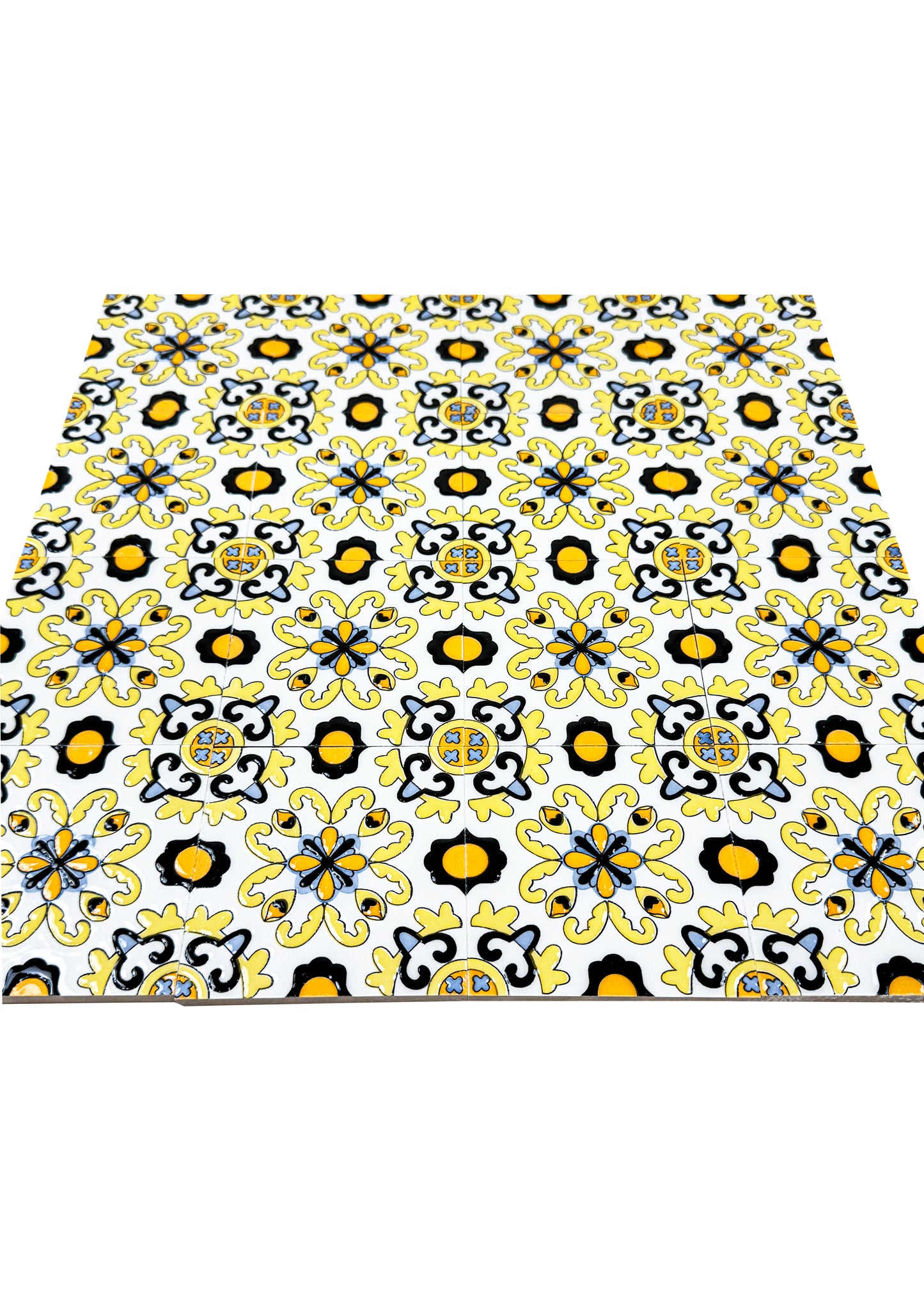 Desert Jewel  Moroccan Style Glossy Ceramic Tile  Pattern 01