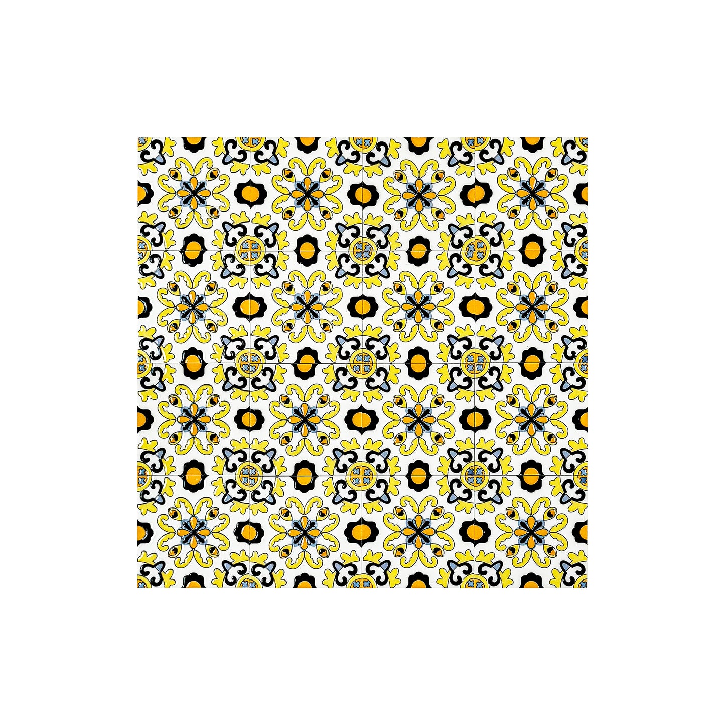 Desert Jewel  Moroccan Style Glossy Ceramic Tile  Pattern 01