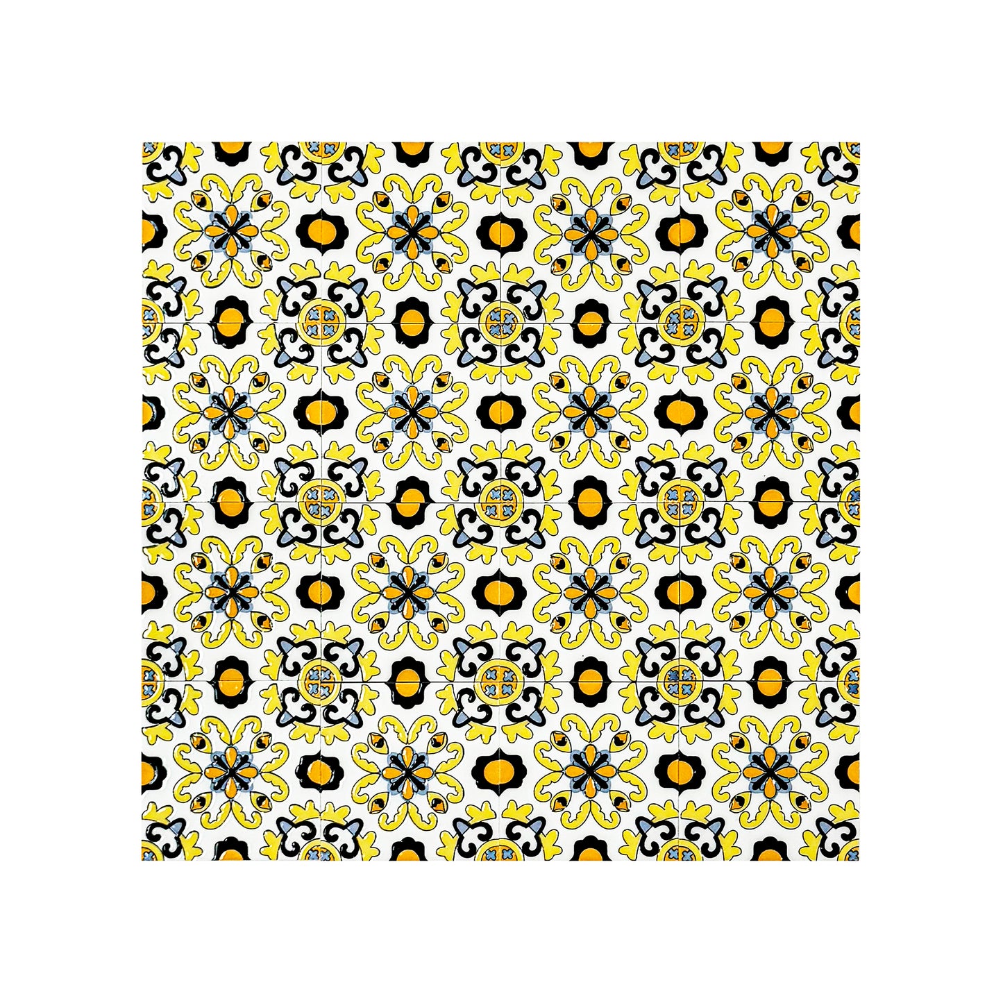 Desert Jewel  Moroccan Style Glossy Ceramic Tile  Pattern 01
