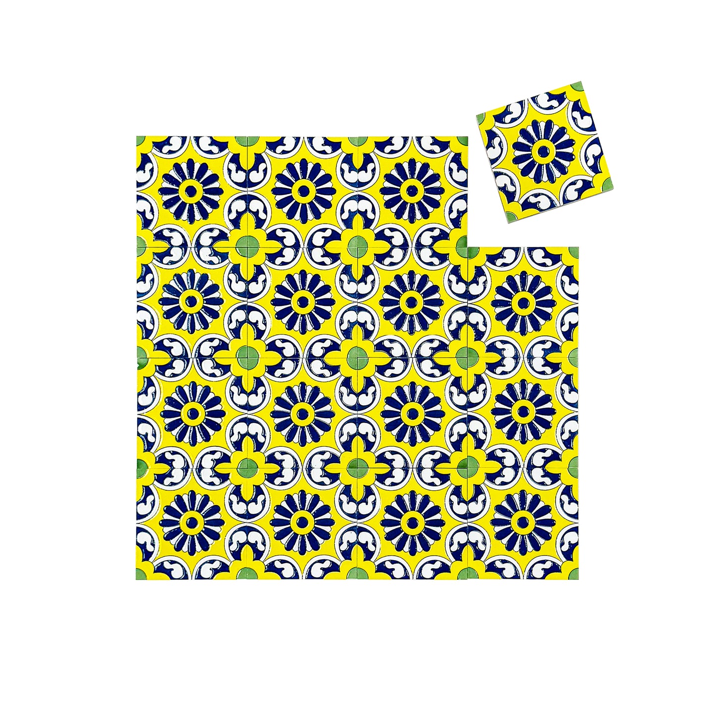 Desert Jewel  Moroccan Style Glossy Ceramic Tile  Pattern 03