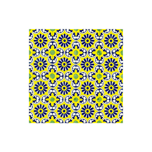 Desert Jewel  Moroccan Style Glossy Ceramic Tile  Pattern 03