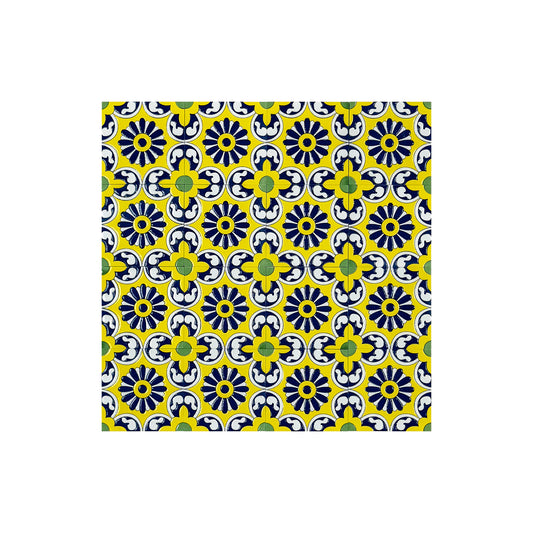 Desert Jewel  Moroccan Style Glossy Ceramic Tile  Pattern 03