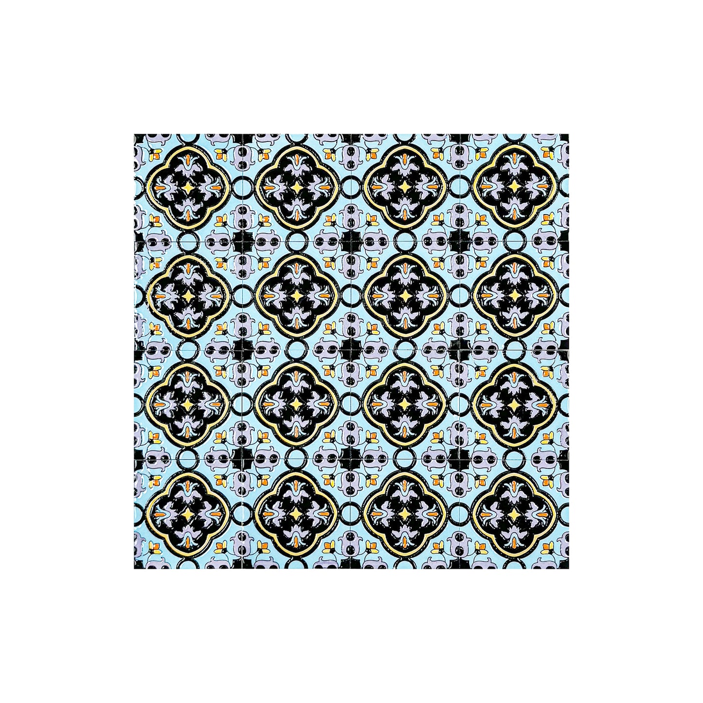 डेज़र्ट ज्वेल मोरक्कन स्टाइल चमकदार सेरेमिक टाइल पैटर्न 09