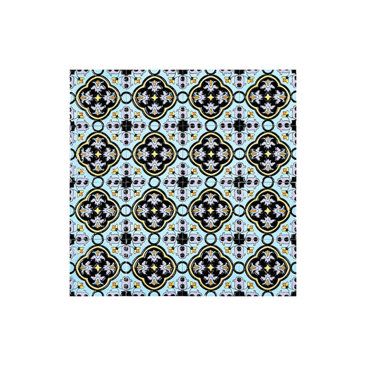 Desert Jewel  Moroccan Style Glossy Ceramic Tile  Pattern 09
