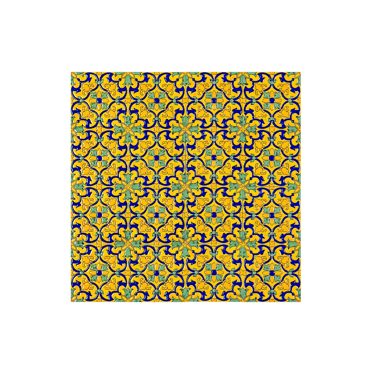 Desert Jewel  Moroccan Style Glossy Ceramic Tile  Pattern 12