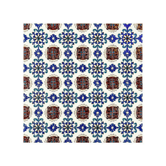 Desert Jewel  Moroccan Style Glossy Ceramic Tile  Pattern 10