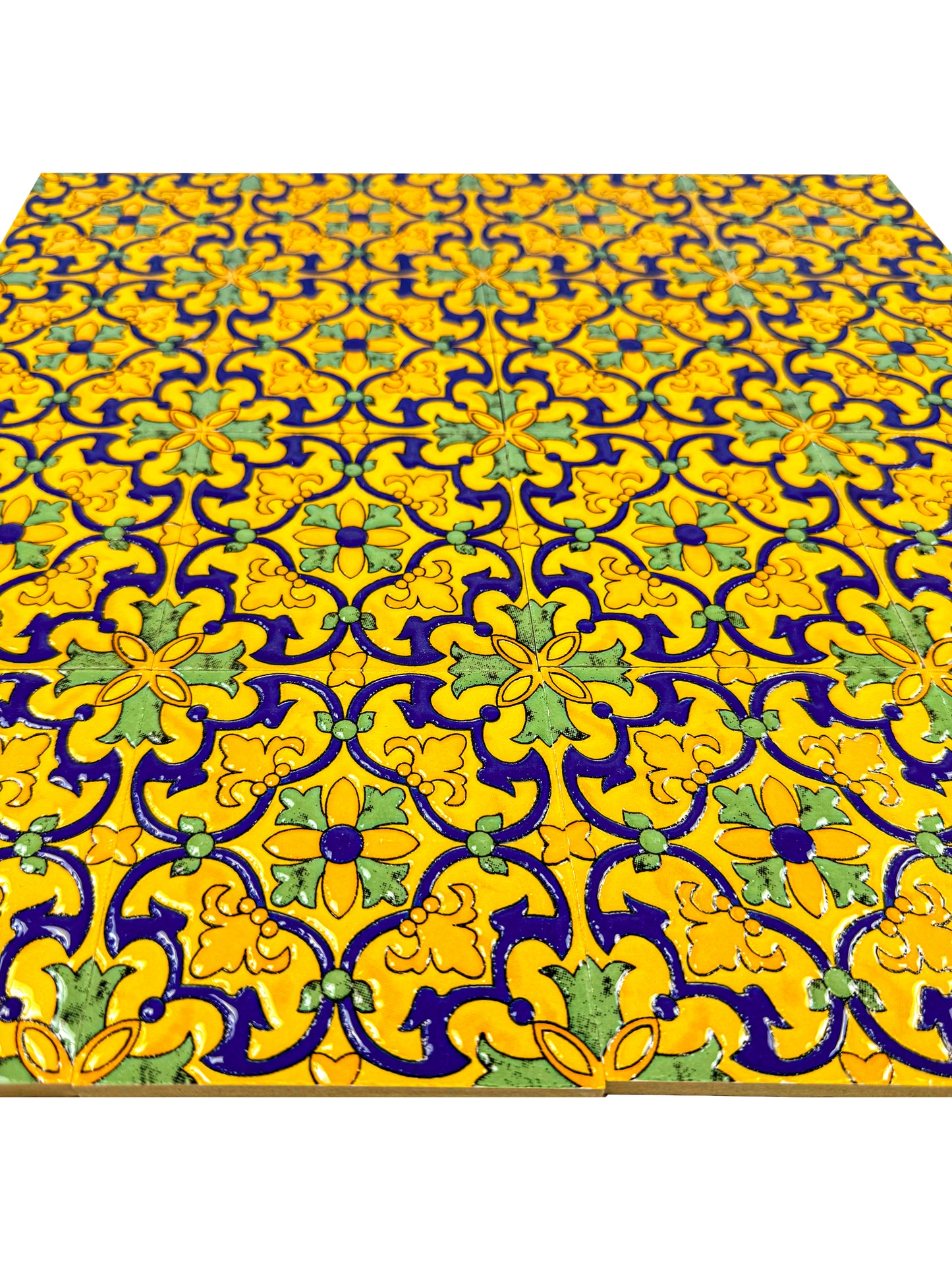 Desert Jewel  Moroccan Style Glossy Ceramic Tile  Pattern 12