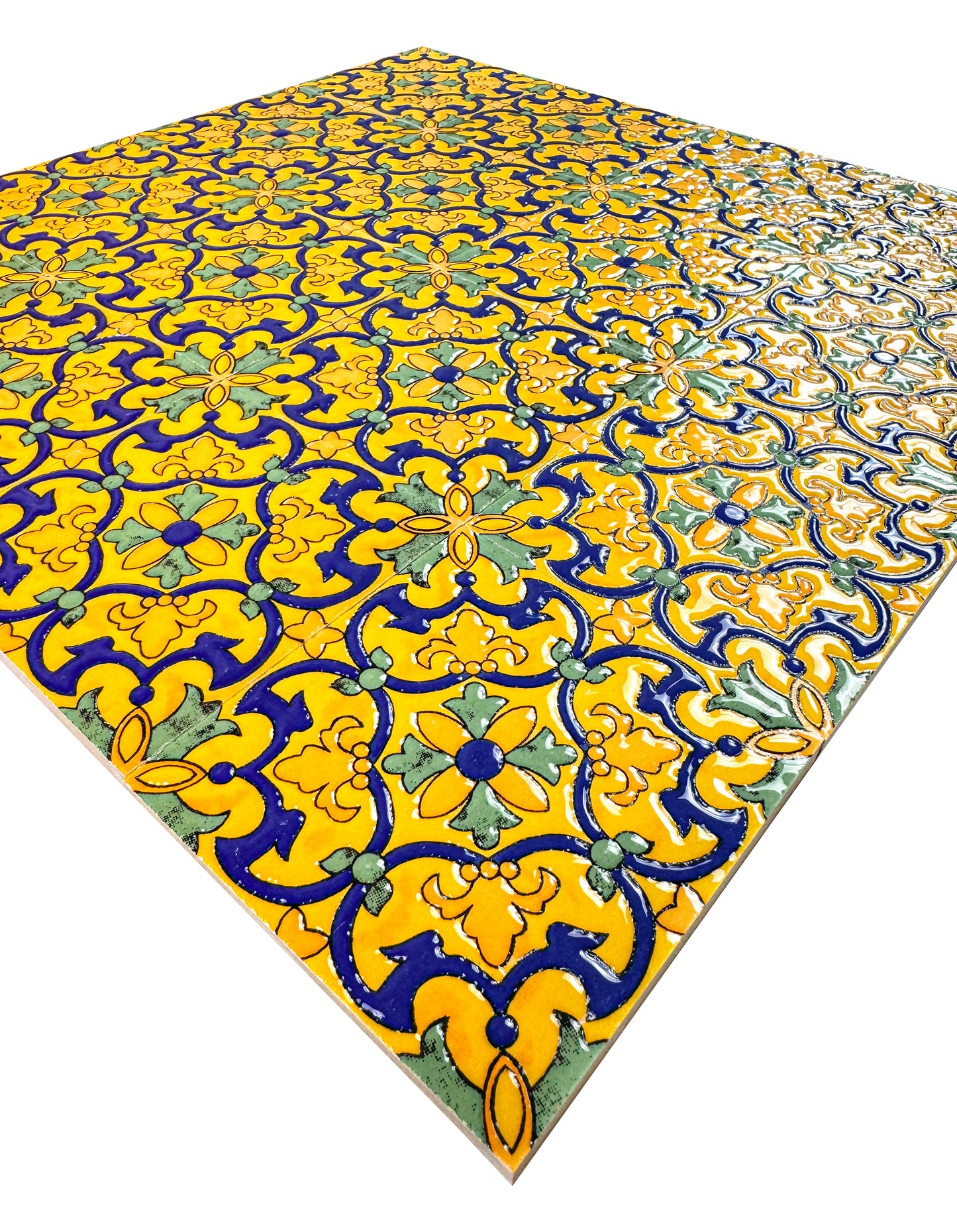 Desert Jewel  Moroccan Style Glossy Ceramic Tile  Pattern 12