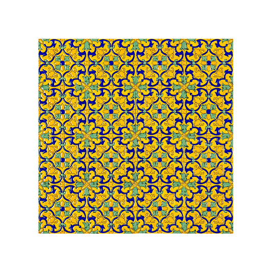 Desert Jewel  Moroccan Style Glossy Ceramic Tile  Pattern 12