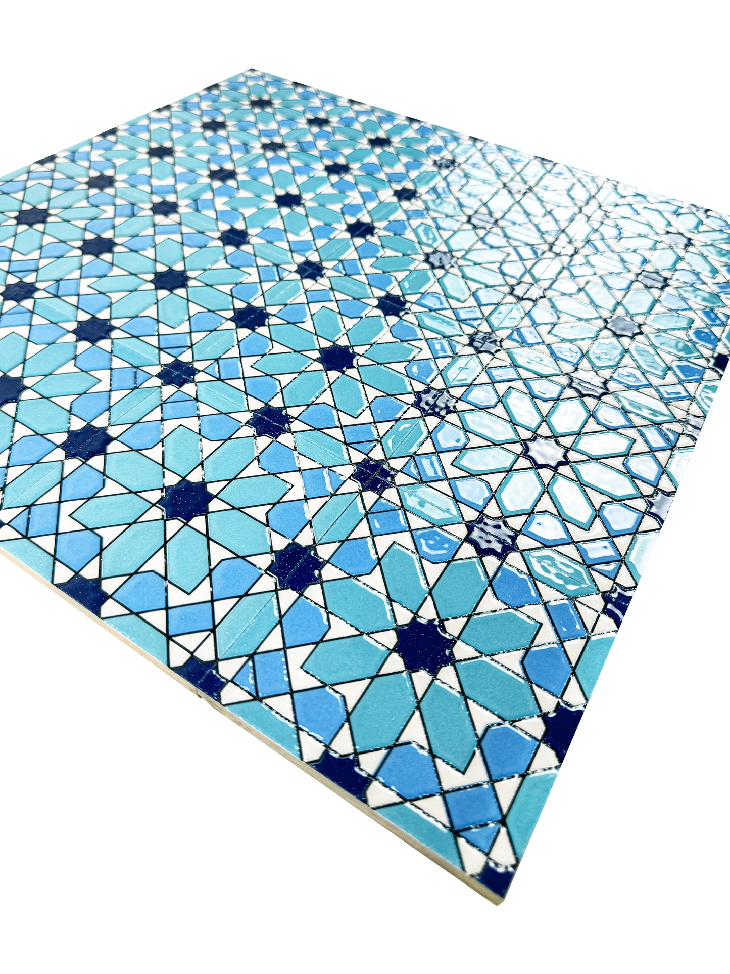 Desert Jewel  Moroccan Style Glossy Ceramic Tile  Pattern 16