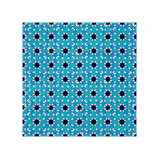 Desert Jewel  Moroccan Style Glossy Ceramic Tile  Pattern 16