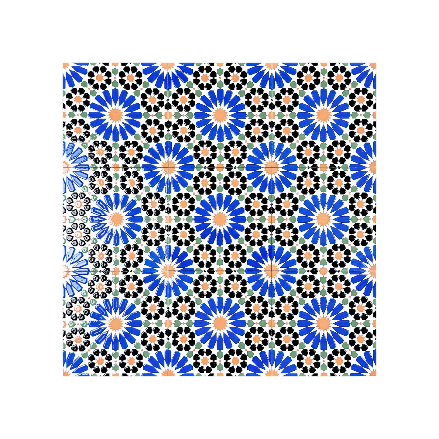 Royal Souk  Moroccan Style Glossy Ceramic Tile  Pattern 201