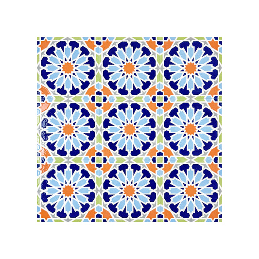 Royal Souk  Moroccan Style Glossy Ceramic Tile  Pattern 203