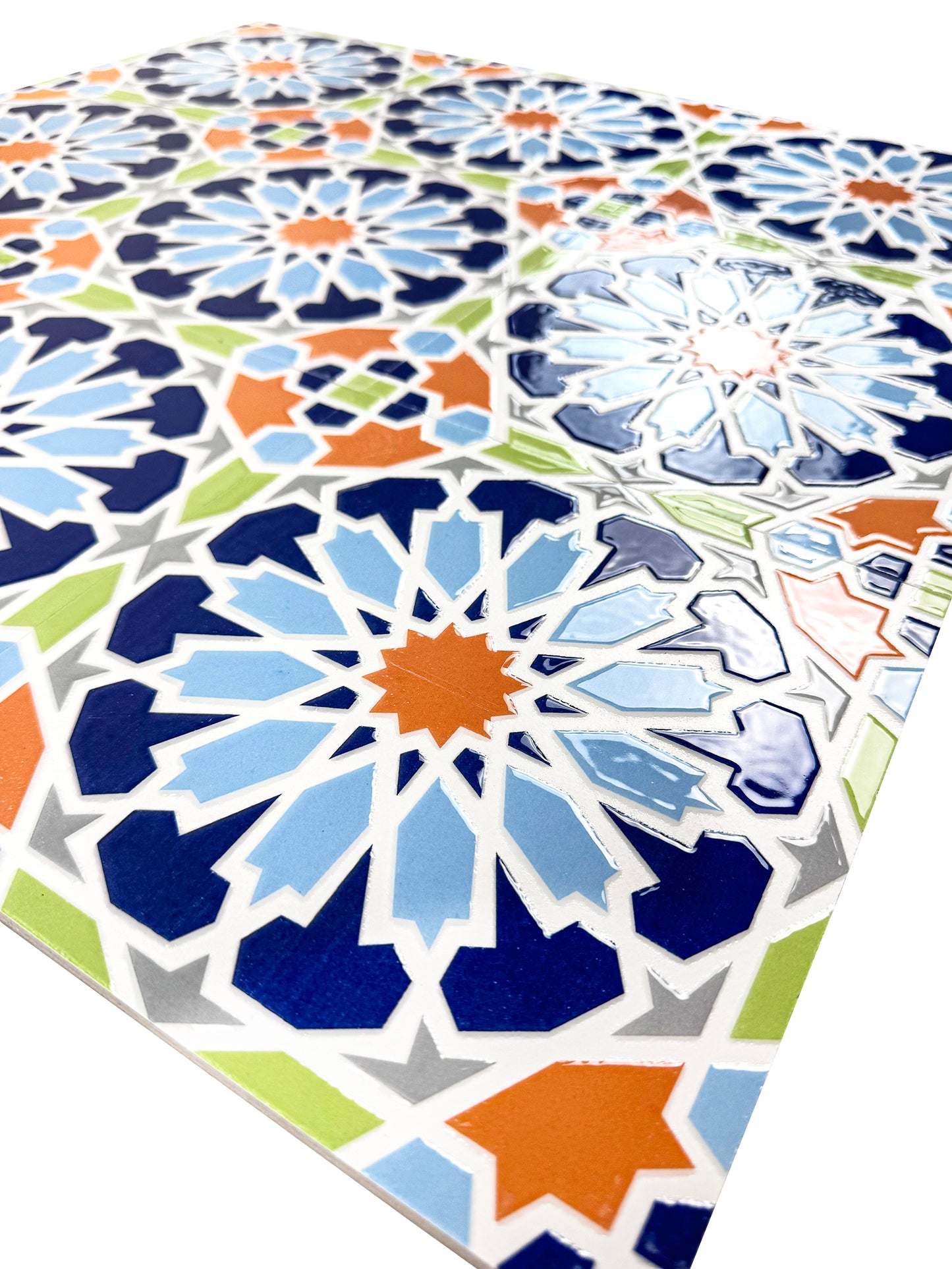 Royal Souk  Moroccan Style Glossy Ceramic Tile  Pattern 203