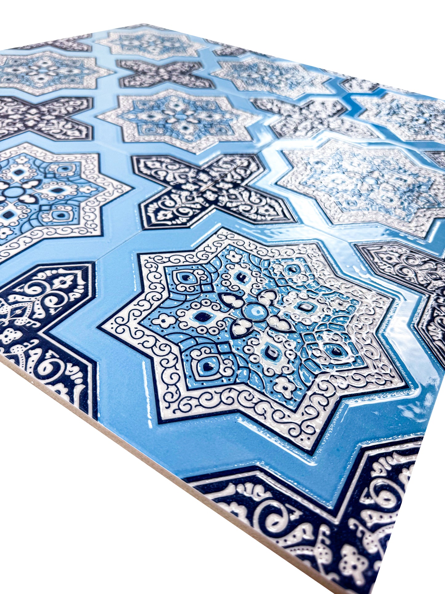 Royal Souk  Moroccan Style Glossy Ceramic Tile  Pattern 204