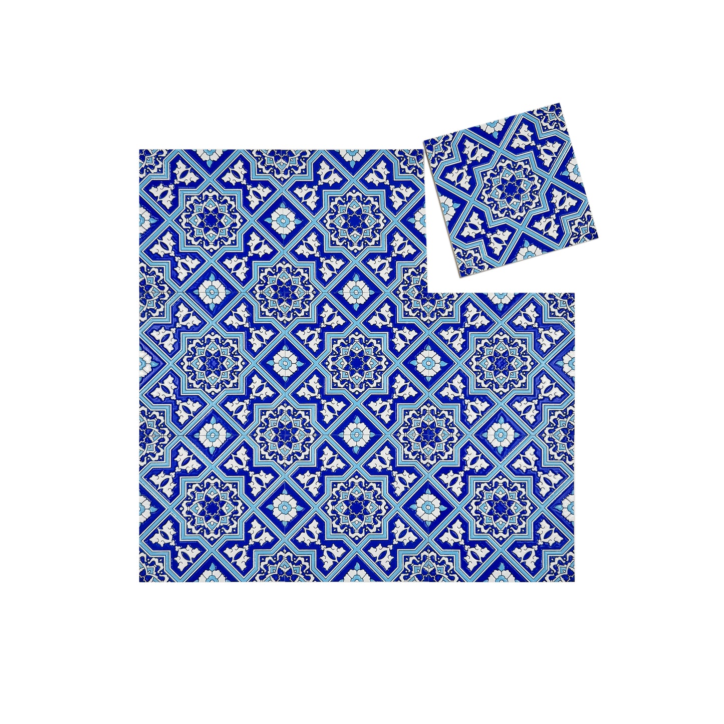 Royal Souk Series Moroccan Style Glossy Ceramic Tile  Pattern 205