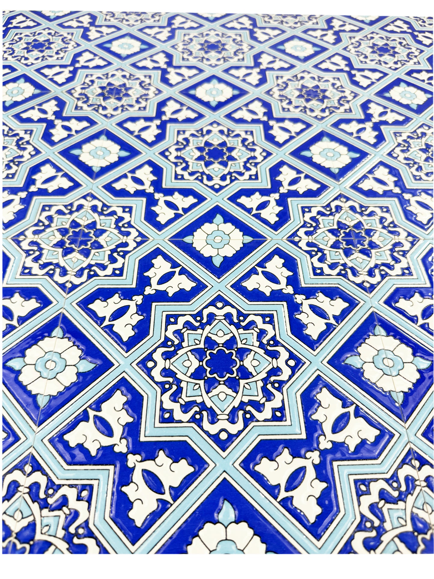 Royal Souk Series Moroccan Style Glossy Ceramic Tile  Pattern 205