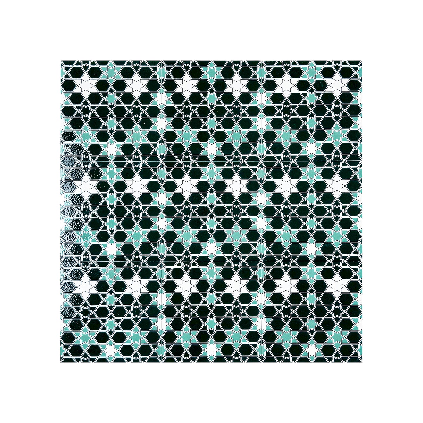 Royal Souk  Moroccan Style Glossy Ceramic Tile  Pattern 206