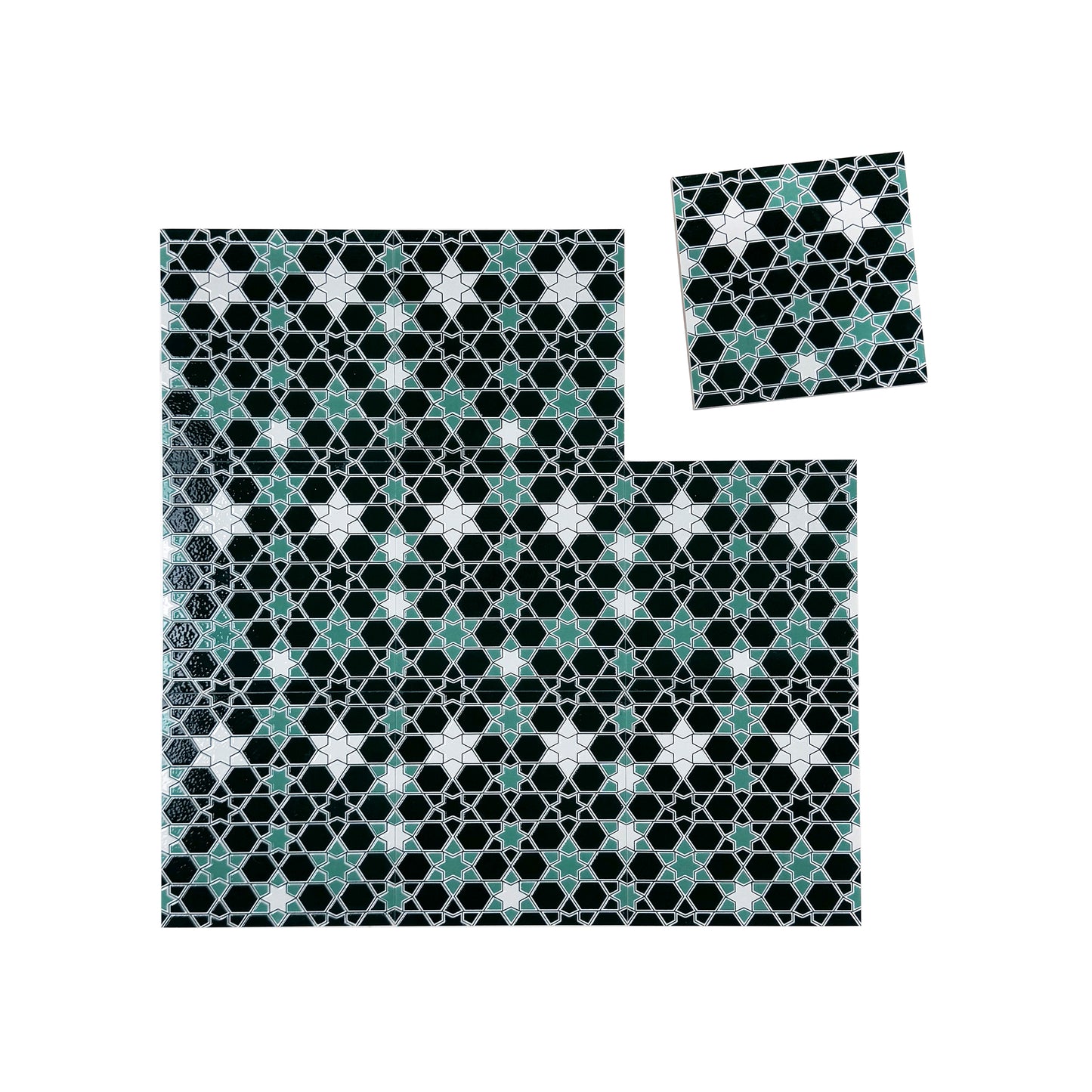 Royal Souk  Moroccan Style Glossy Ceramic Tile  Pattern 206