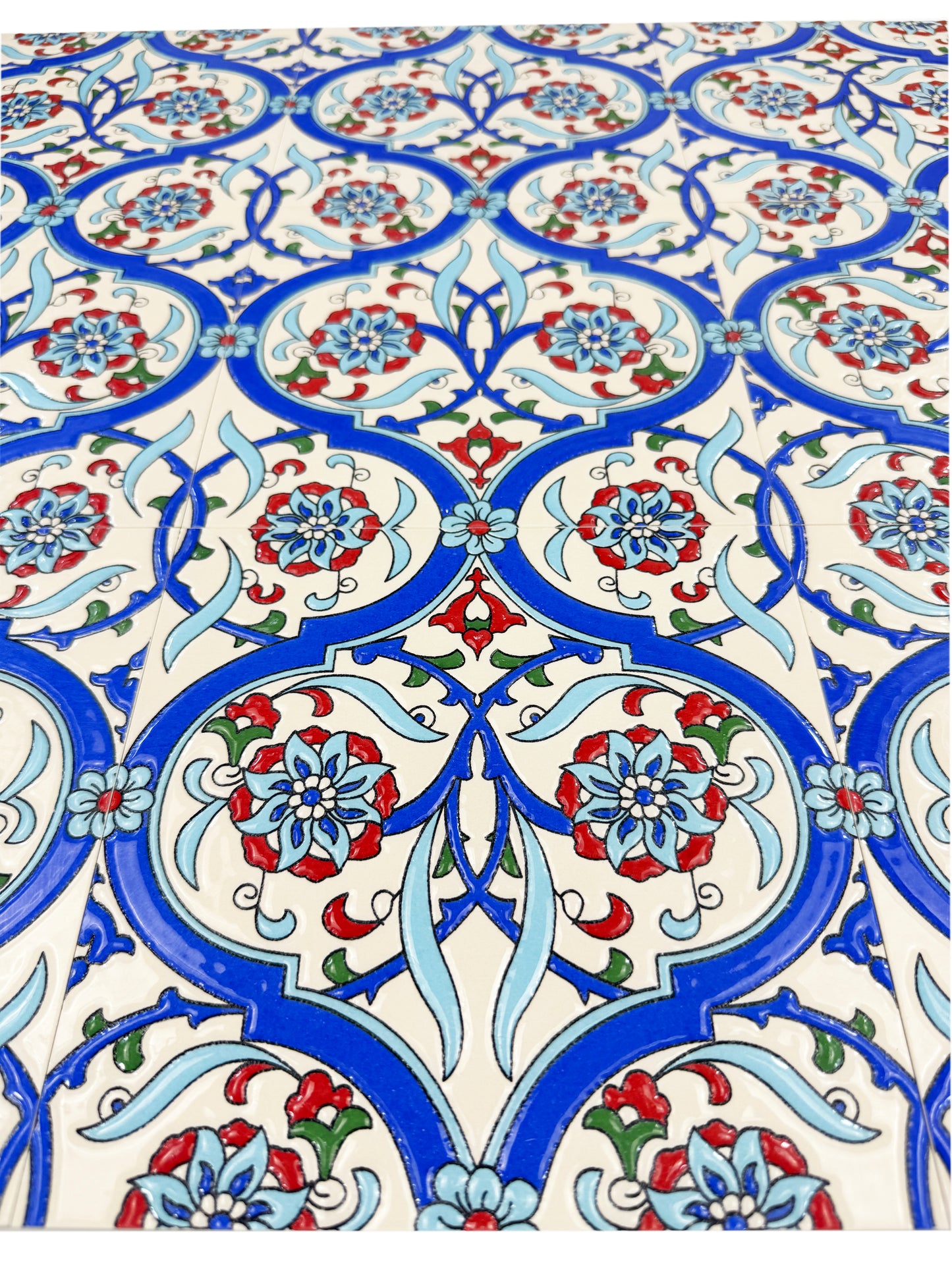 Royal Souk Series Moroccan Style Glossy Ceramic Tile  Pattern 801