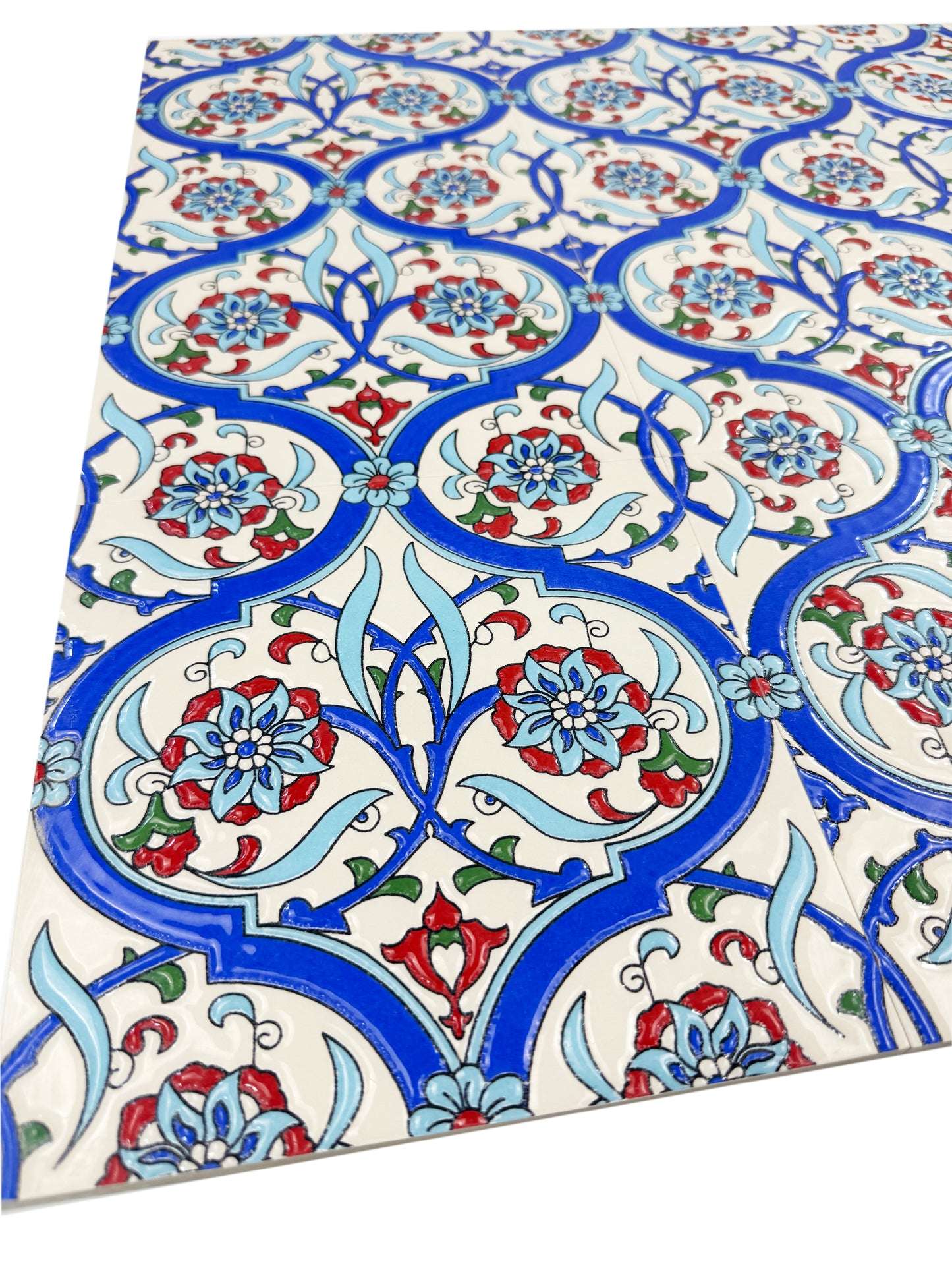 Royal Souk Series Moroccan Style Glossy Ceramic Tile  Pattern 801