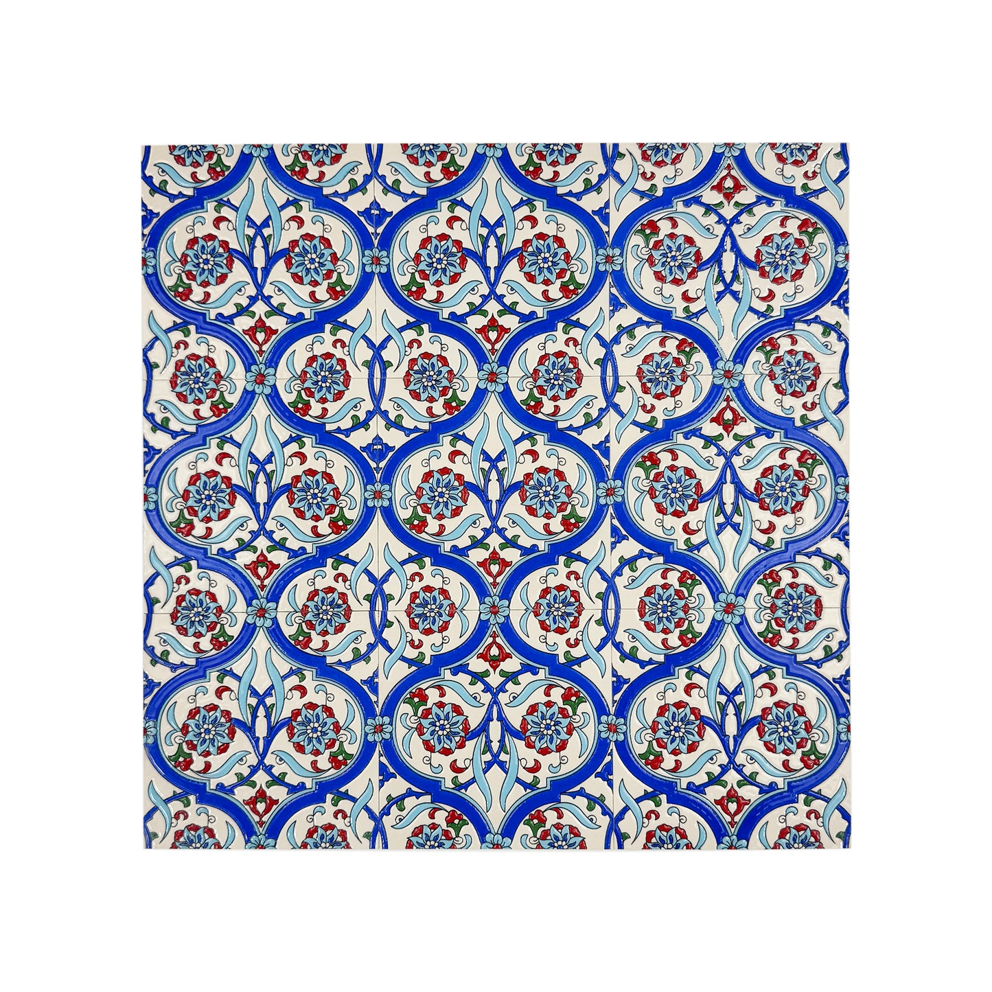 Royal Souk Series Moroccan Style Glossy Ceramic Tile  Pattern 801