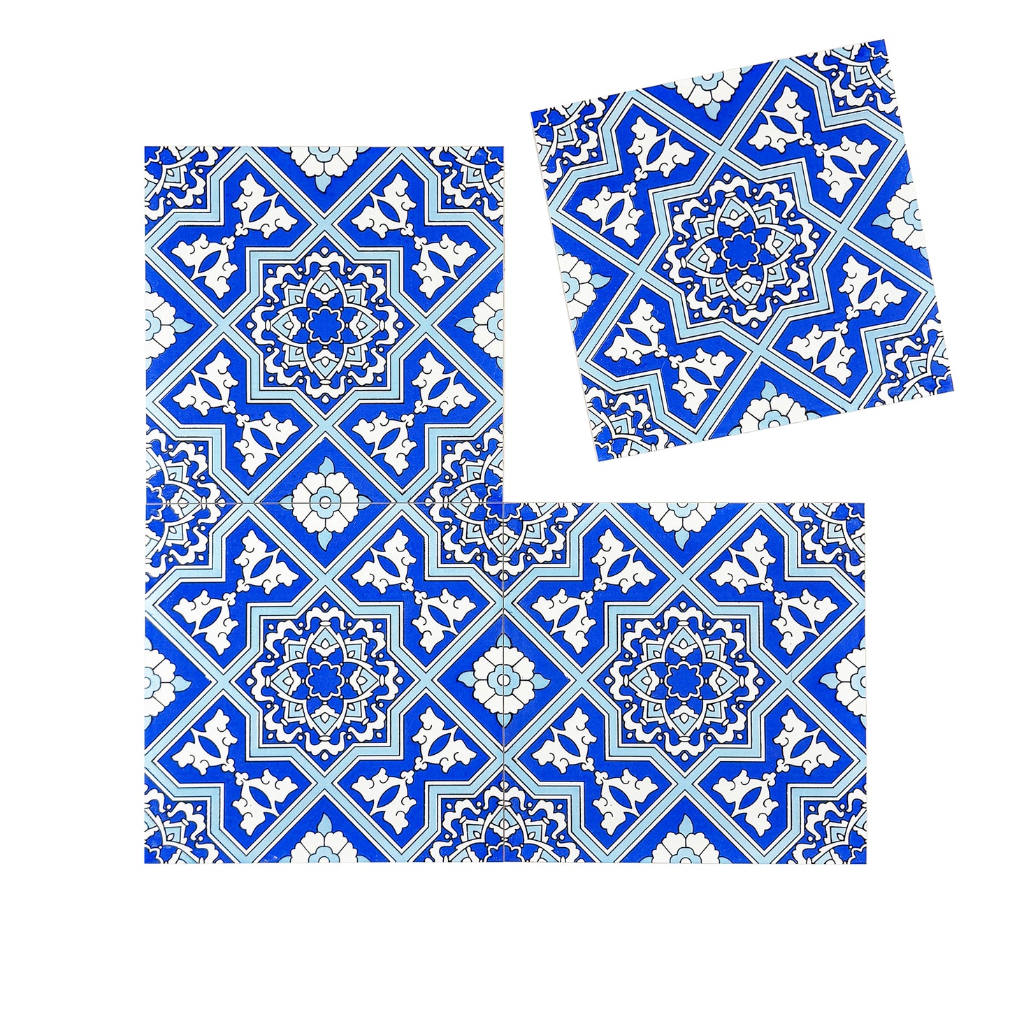 Sahara Splendor  Moroccan Style  Matte Ceramic Tile  Pattern 301