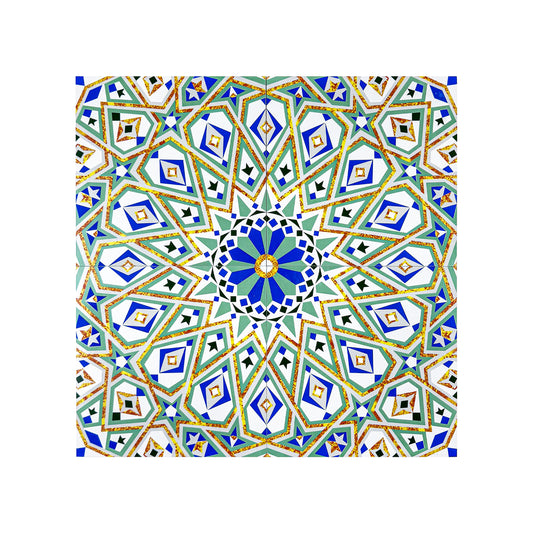 Sahara Splendor  Moroccan Style  Matte Ceramic Tile  Pattern 304