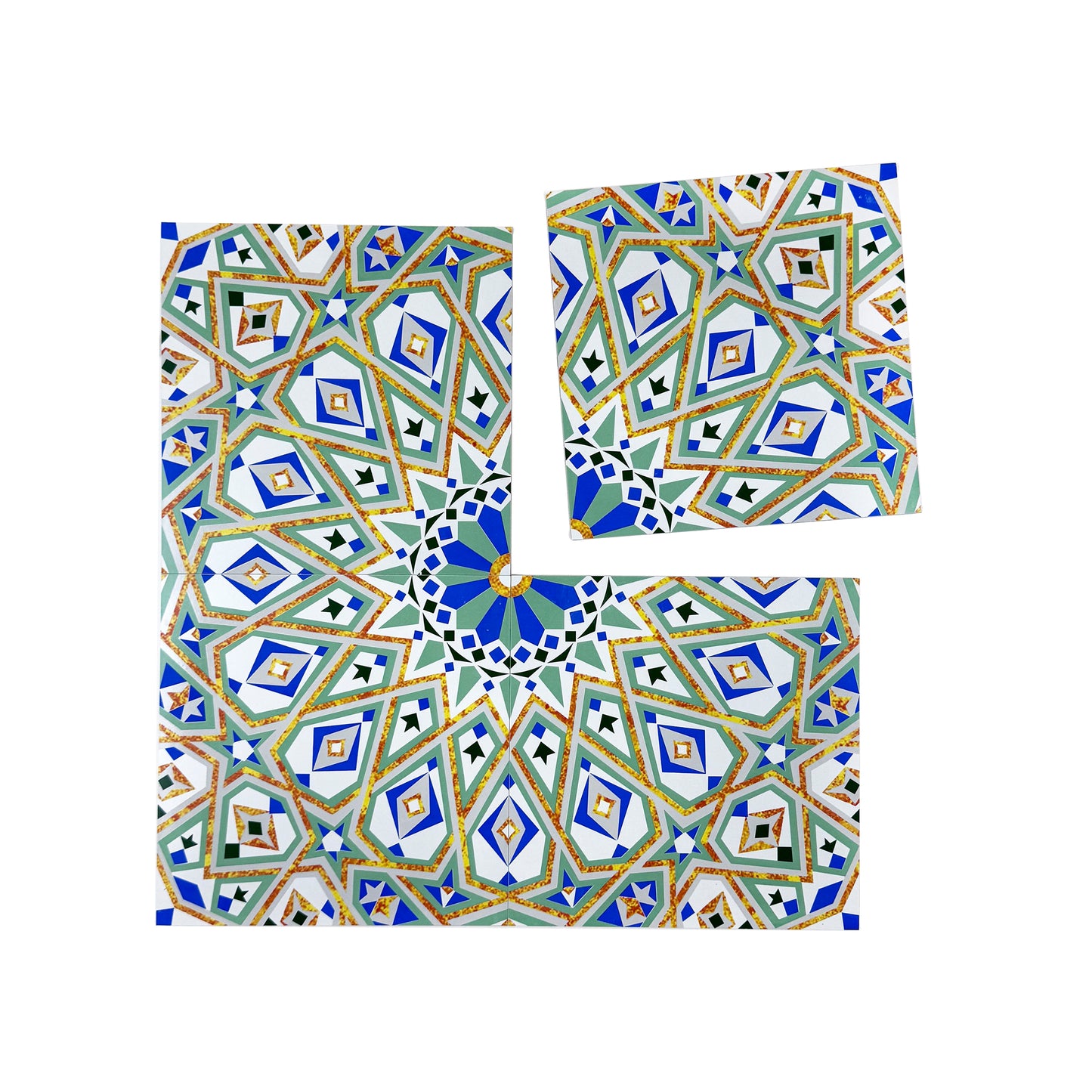 Sahara Splendor  Moroccan Style  Matte Ceramic Tile  Pattern 304