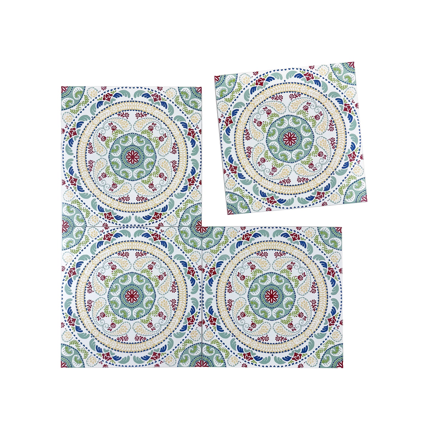 Sahara Splendor  Moroccan Style  Matte Ceramic Tile  Pattern 305