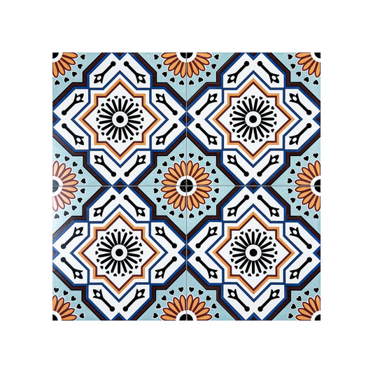 Sahara Splendor  Moroccan Style  Matte Ceramic Tile  Pattern 310