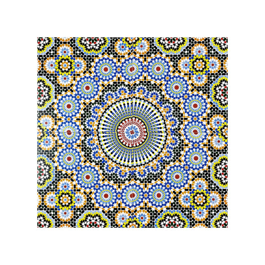 Sahara Splendor  Moroccan Style  Matte Ceramic Tile  Pattern 312