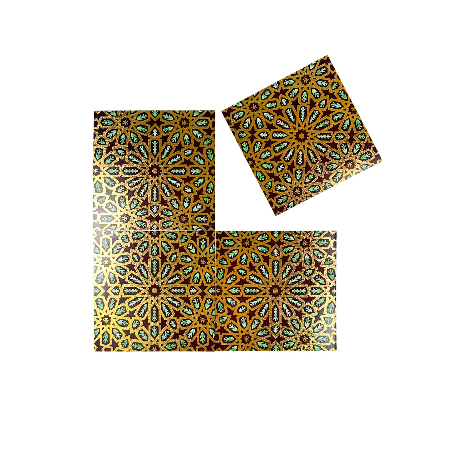 Sahara Splendor Series Moroccan Style  Matte Ceramic Tile  Pattern 321