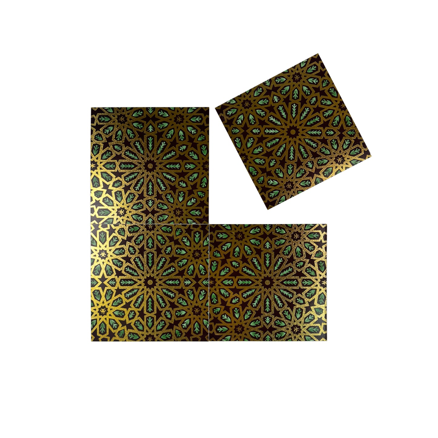 Sahara Splendor Series Moroccan Style  Matte Ceramic Tile  Pattern 321