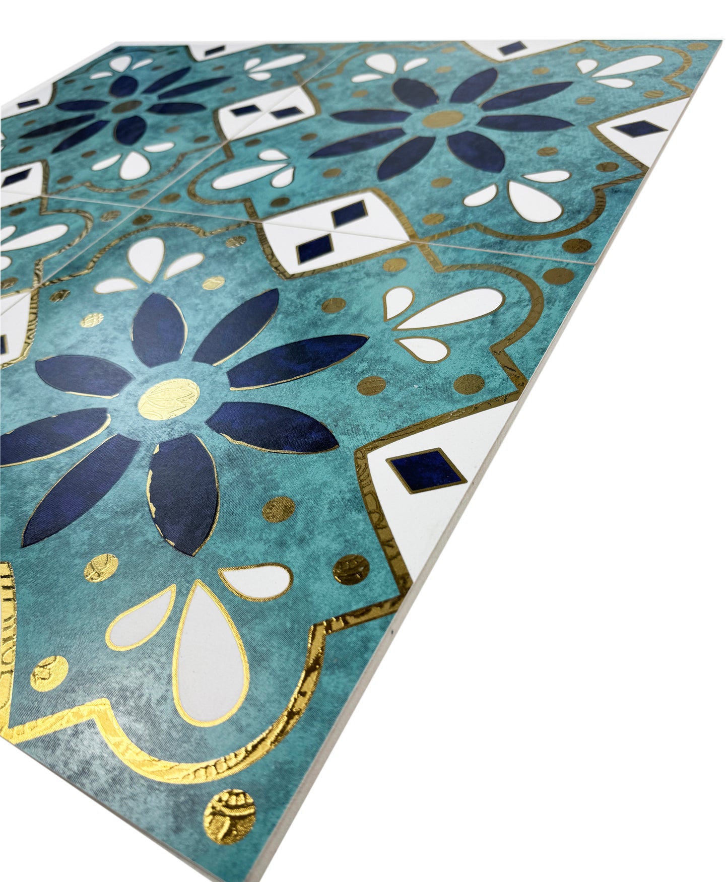 Sahara Splendor Series Moroccan Style  Matte Ceramic Tile  Pattern 322