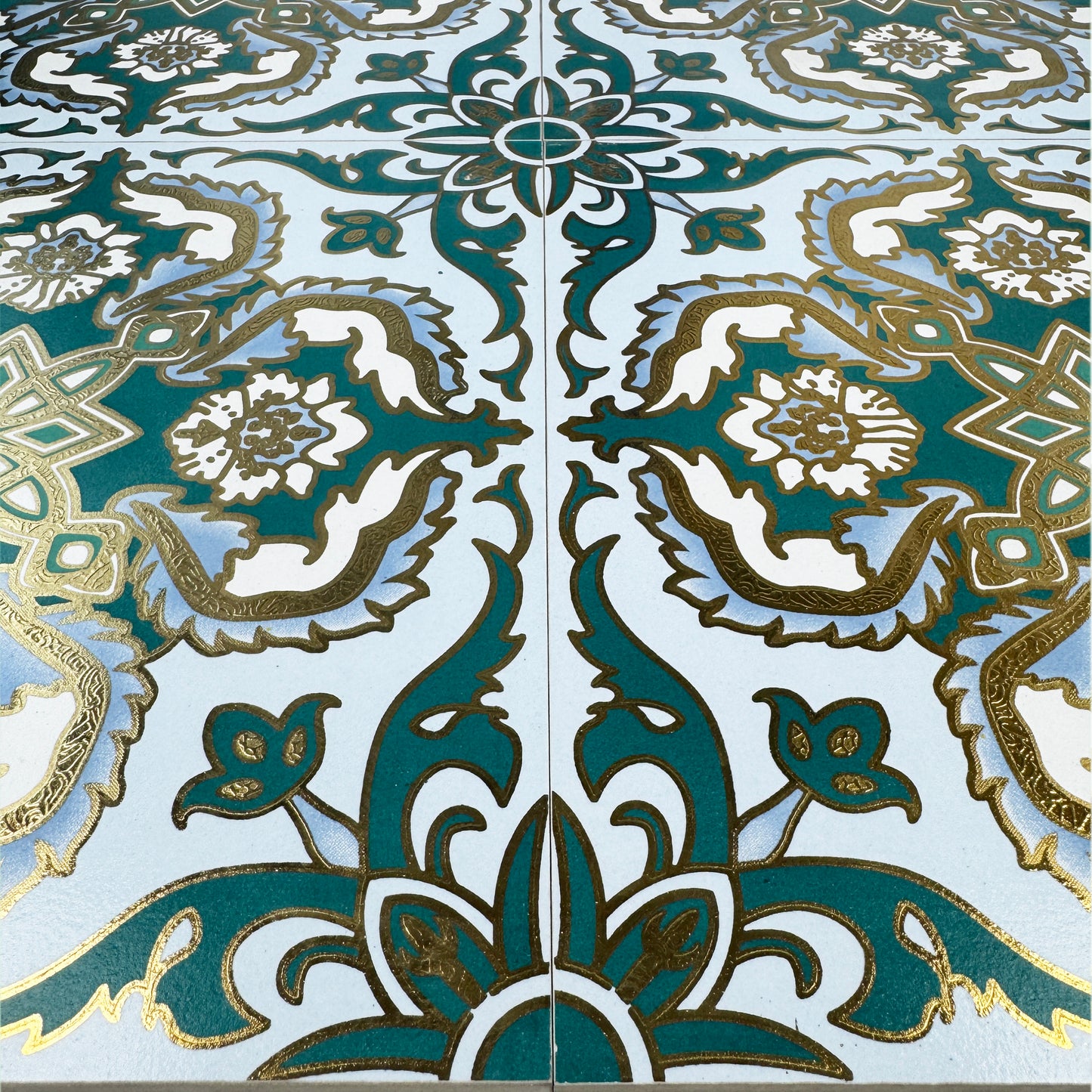 Sahara Splendor Series Moroccan Style  Matte Ceramic Tile  Pattern 323