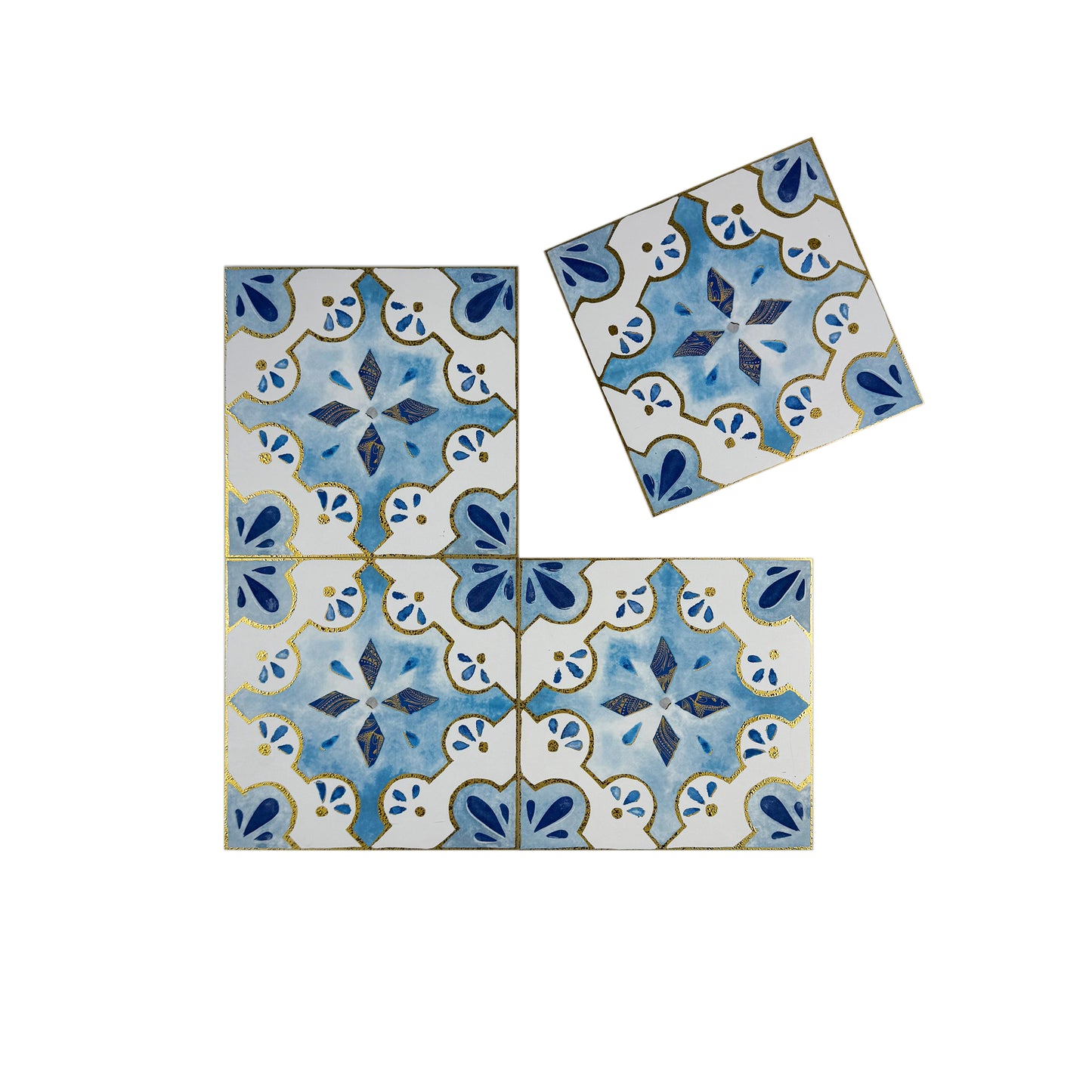 Sahara Splendor Series Moroccan Style  Matte Ceramic Tile  Pattern 325