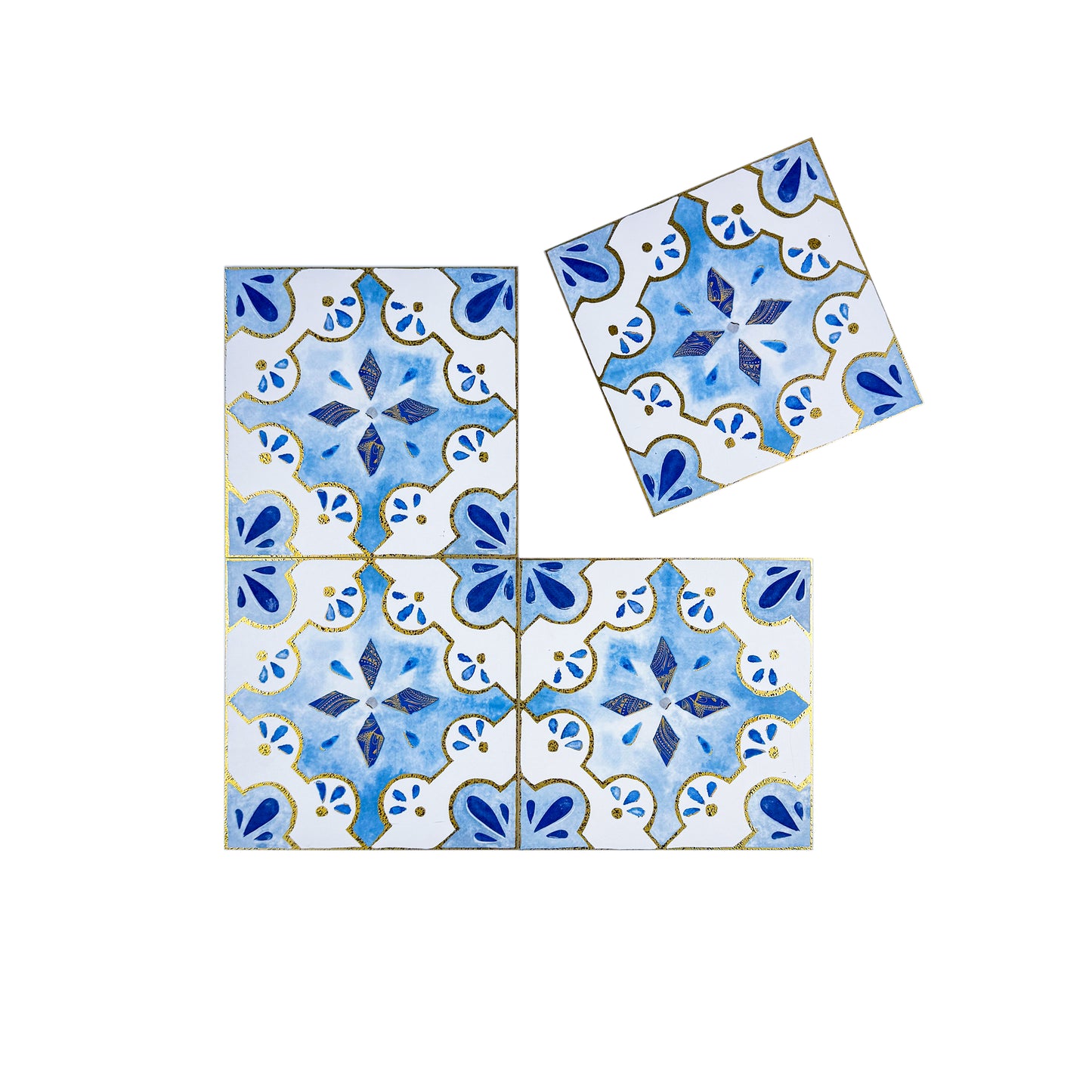 Sahara Splendor Series Moroccan Style  Matte Ceramic Tile  Pattern 325