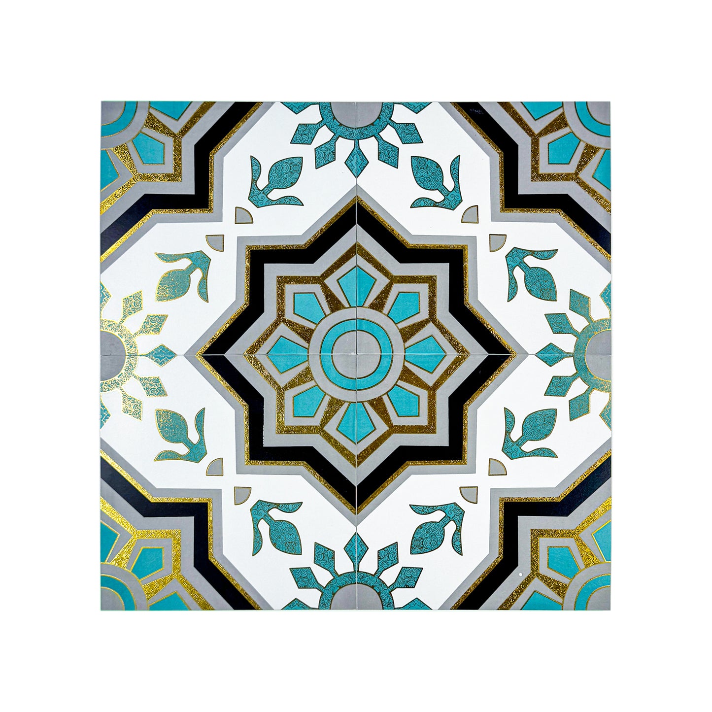 Sahara Splendor Series Moroccan Style  Matte Ceramic Tile  Pattern 326