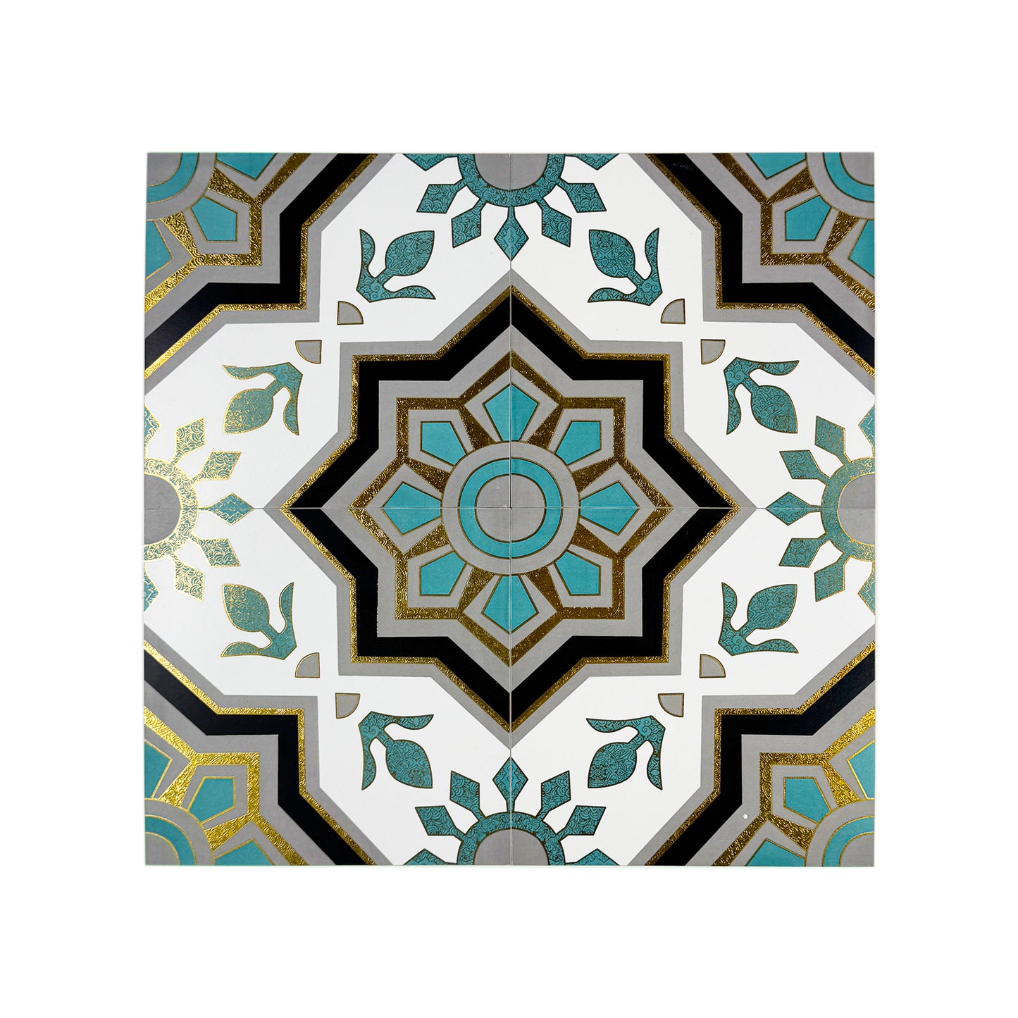 Sahara Splendor Series Moroccan Style  Matte Ceramic Tile  Pattern 326