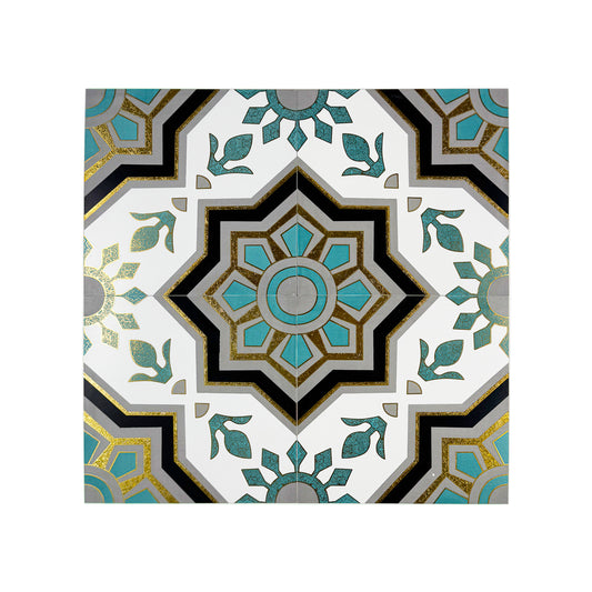 Sahara Splendor Series Moroccan Style  Matte Ceramic Tile  Pattern 326