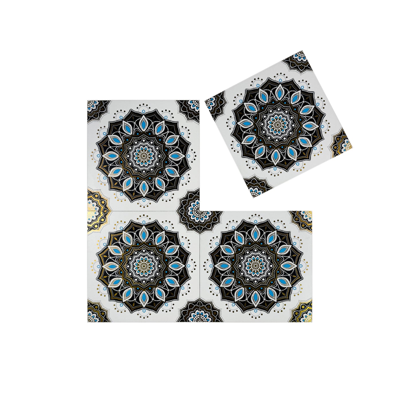 Sahara Splendor Series Moroccan Style  Matte Ceramic Tile  Pattern 327