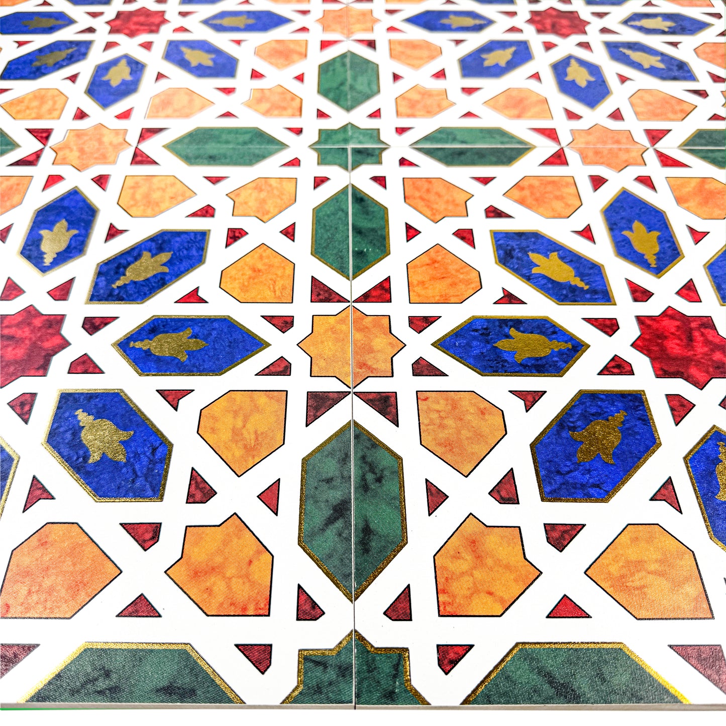 Sahara Splendor Series Moroccan Style  Matte Ceramic Tile  Pattern 328