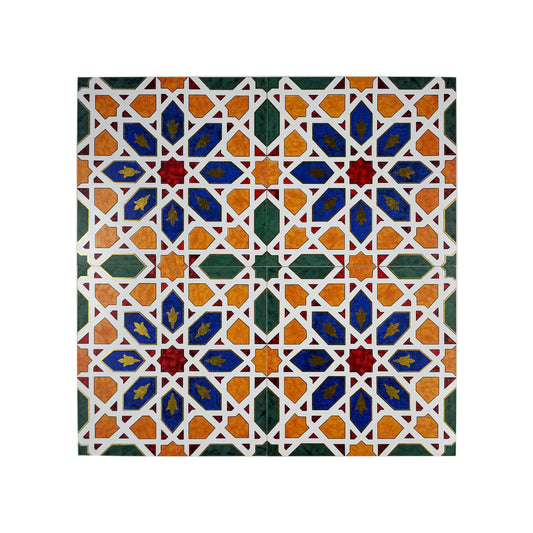 Sahara Splendor Series Moroccan Style  Matte Ceramic Tile  Pattern 328