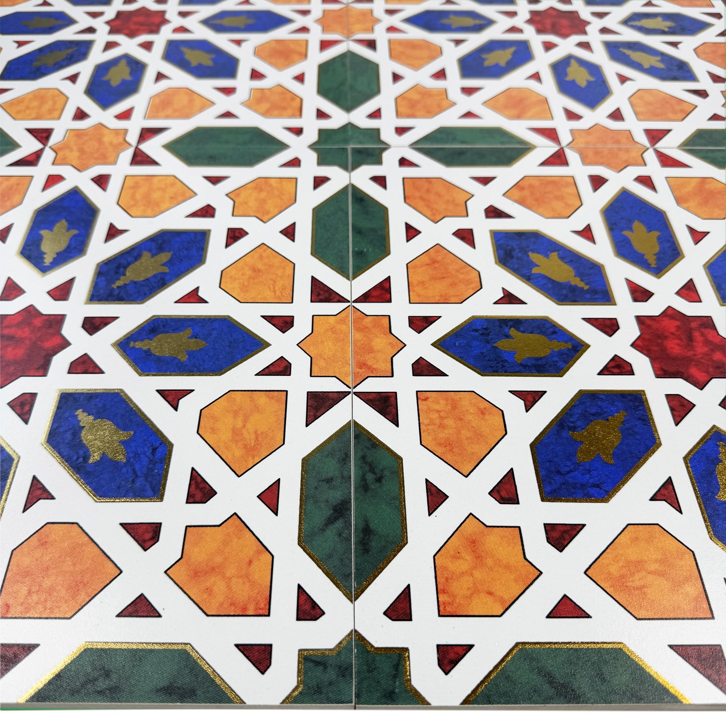 Sahara Splendor Series Moroccan Style  Matte Ceramic Tile  Pattern 328