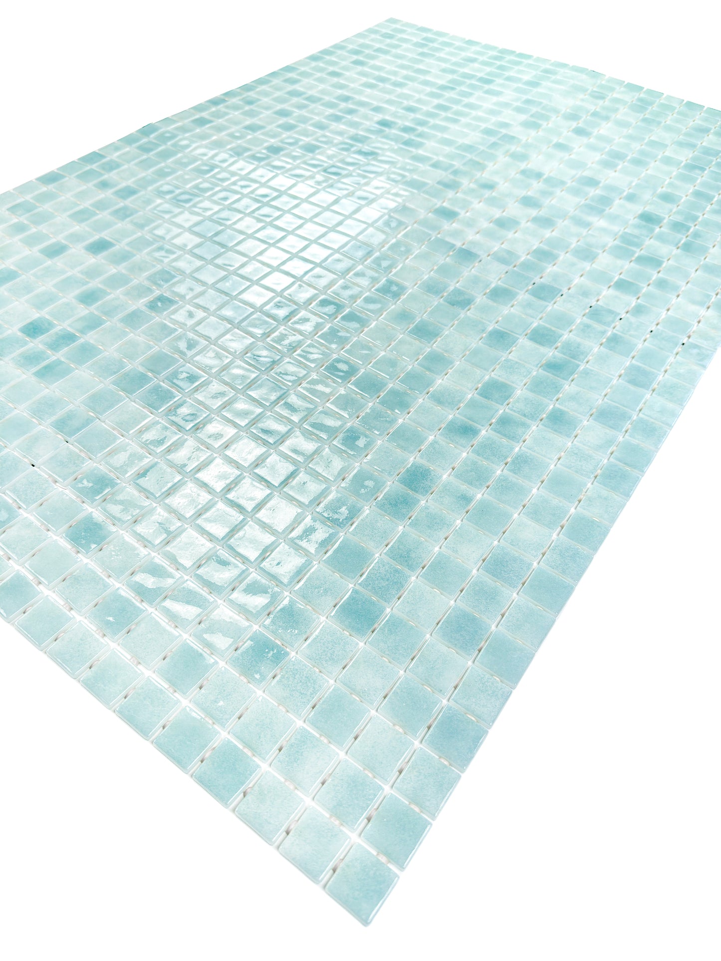 Spanish Mosaic Series Nile Blue Recycled Glass Mosaic
